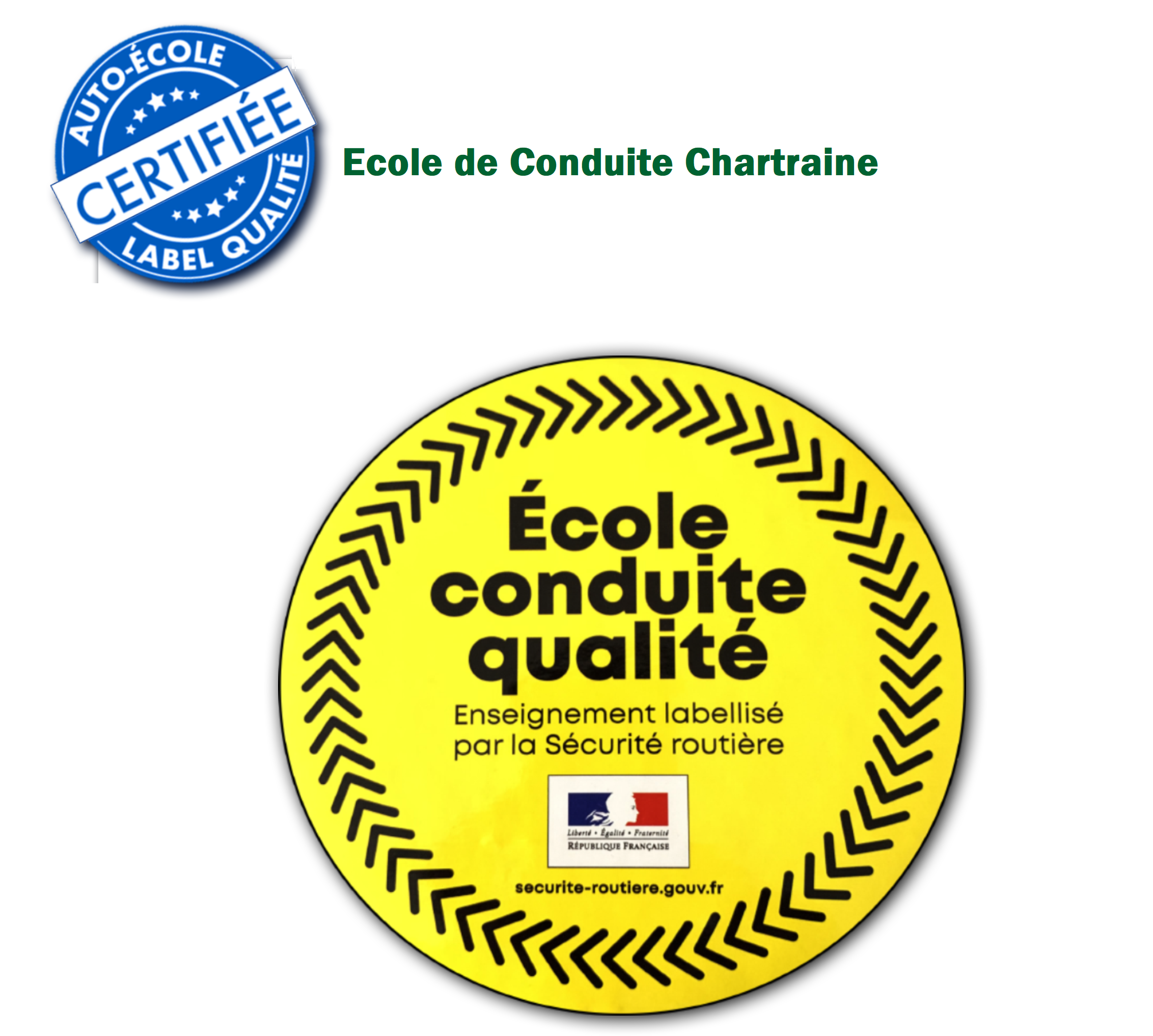 Note Ecole Est Labellisé Ecole Conduite Qualité